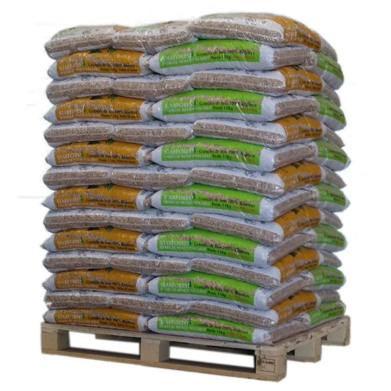Pellets Starforest – Palette mit 70 Säcken à 15 kg